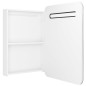 vidaXL LED-Spiegelschrank fürs Bad Glänzend Weiß 60x11x80 cm vidaXL LED-Spiegelschrank fürs Bad Glänzend Weiß 60x11x80 cm