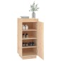 vidaXL Schuhschrank 35x35x80 cm Massivholz Kiefer vidaXL Schuhschrank 35x35x80 cm Massivholz Kiefer