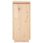 vidaXL Schuhschrank 35x35x80 cm Massivholz Kiefer vidaXL Schuhschrank 35x35x80 cm Massivholz Kiefer