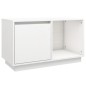 vidaXL TV-Schrank Weiß 74x35x44 cm Massivholz Kiefer vidaXL TV-Schrank Weiß 74x35x44 cm Massivholz Kiefer