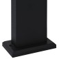 vidaXL Gartenleuchte LED 9 W Schwarz Oval vidaXL Gartenleuchte LED 9 W Schwarz Oval