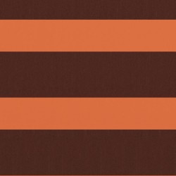 vidaXL Balkon-Sichtschutz Orange und Braun 75x300 cm Oxford-Gewebe