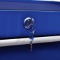 vidaXL Werkstattwagen mit 7 Schubladen Blau vidaXL Werkstattwagen mit 7 Schubladen Blau