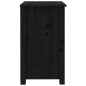 vidaXL Nachttische 2 Stk. Schwarz 50x35x61,5 cm Massivholz Kiefer vidaXL Nachttische 2 Stk. Schwarz 50x35x61,5 cm Massivholz Kiefer
