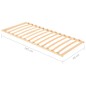 vidaXL Lattenrost mit 13 Latten 90x200 cm vidaXL Lattenrost mit 13 Latten 90x200 cm