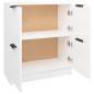 vidaXL Sideboard Hochglanz-Weiß 60x30x70 cm Holzwerkstoff vidaXL Sideboard Hochglanz-Weiß 60x30x70 cm Holzwerkstoff