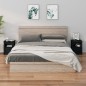 vidaXL Nachttische 2 Stk. Schwarz 40x35x49 cm Massivholz Kiefer vidaXL Nachttische 2 Stk. Schwarz 40x35x49 cm Massivholz Kiefer