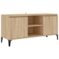 vidaXL TV-Schrank mit Metallbeinen Sonoma-Eiche 103,5x35x50 cm vidaXL TV-Schrank mit Metallbeinen Sonoma-Eiche 103,5x35x50 cm