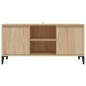 vidaXL TV-Schrank mit Metallbeinen Sonoma-Eiche 103,5x35x50 cm vidaXL TV-Schrank mit Metallbeinen Sonoma-Eiche 103,5x35x50 cm