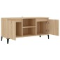 vidaXL TV-Schrank mit Metallbeinen Sonoma-Eiche 103,5x35x50 cm vidaXL TV-Schrank mit Metallbeinen Sonoma-Eiche 103,5x35x50 cm