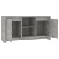 vidaXL TV-Schrank Betongrau 102x37,5x52,5 cm Holzwerkstoff vidaXL TV-Schrank Betongrau 102x37,5x52,5 cm Holzwerkstoff
