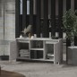 vidaXL TV-Schrank Betongrau 102x37,5x52,5 cm Holzwerkstoff vidaXL TV-Schrank Betongrau 102x37,5x52,5 cm Holzwerkstoff