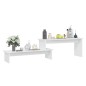 vidaXL TV-Schrank Weiß 180x30x43 cm Holzwerkstoff vidaXL TV-Schrank Weiß 180x30x43 cm Holzwerkstoff