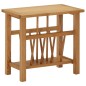 vidaXL Zeitungstisch 45x27x42 cm Eiche Massivholz vidaXL Zeitungstisch 45x27x42 cm Eiche Massivholz