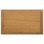 vidaXL Zeitungstisch 45x27x42 cm Eiche Massivholz vidaXL Zeitungstisch 45x27x42 cm Eiche Massivholz
