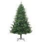 vidaXL Künstlicher Weihnachtsbaum Grün 150 cm PVC PE vidaXL Künstlicher Weihnachtsbaum Grün 150 cm PVC PE