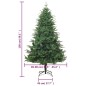 vidaXL Künstlicher Weihnachtsbaum Grün 150 cm PVC PE vidaXL Künstlicher Weihnachtsbaum Grün 150 cm PVC PE
