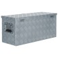 vidaXL Aluminiumkiste 80×30×35 cm Silbern vidaXL Aluminiumkiste 80×30×35 cm Silbern