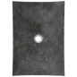 vidaXL Waschbecken 50x35x12 cm Marmor Schwarz vidaXL Waschbecken 50x35x12 cm Marmor Schwarz