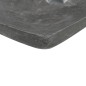 vidaXL Waschbecken 50x35x12 cm Marmor Schwarz vidaXL Waschbecken 50x35x12 cm Marmor Schwarz