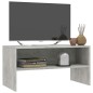 vidaXL TV-Schrank Betongrau 80x40x40 cm Holzwerkstoff vidaXL TV-Schrank Betongrau 80x40x40 cm Holzwerkstoff
