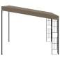 vidaXL Wand-Pavillon 3x3 m Taupe Stoff vidaXL Wand-Pavillon 3x3 m Taupe Stoff