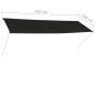 vidaXL Einziehbare Markise 350×150 cm Anthrazit vidaXL Einziehbare Markise 350×150 cm Anthrazit