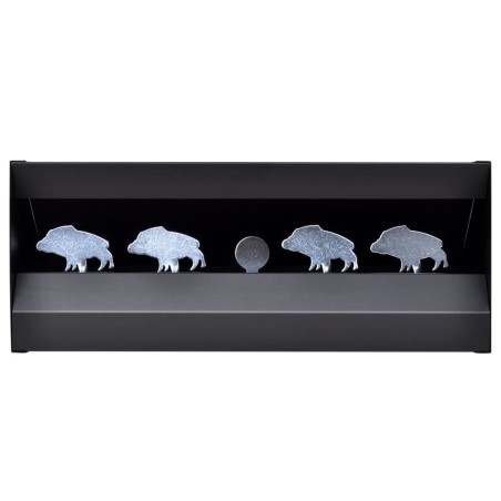 vidaXL Magnetischer Scheibenkasten 4 + 1 Ziele Wildschwein-Design