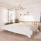 vidaXL Massivholzbett Honigbraun Kiefer 200x200 cm vidaXL Massivholzbett Honigbraun Kiefer 200x200 cm