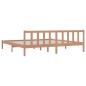 vidaXL Massivholzbett Honigbraun Kiefer 200x200 cm vidaXL Massivholzbett Honigbraun Kiefer 200x200 cm
