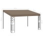 vidaXL Wand-Pavillon 4x3x2,5 m Taupe vidaXL Wand-Pavillon 4x3x2,5 m Taupe