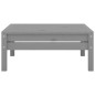 vidaXL 4-tlg. Garten-Lounge-Set Massivholz Kiefer Grau vidaXL 4-tlg. Garten-Lounge-Set Massivholz Kiefer Grau