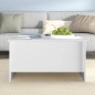 vidaXL Couchtisch Weiß 80x55,5x41,5 cm Holzwerkstoff vidaXL Couchtisch Weiß 80x55,5x41,5 cm Holzwerkstoff