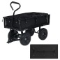 vidaXL Gartenwagen-Einlage Schwarz 81x41x21 cm Stoff vidaXL Gartenwagen-Einlage Schwarz 81x41x21 cm Stoff