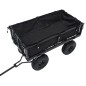 vidaXL Gartenwagen-Einlage Schwarz 81x41x21 cm Stoff vidaXL Gartenwagen-Einlage Schwarz 81x41x21 cm Stoff
