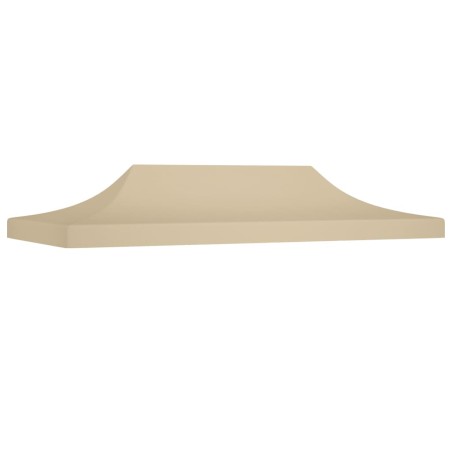 vidaXL Partyzelt-Dach 6x3 m Beige 270 g/m² 
