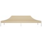 vidaXL Partyzelt-Dach 6x3 m Beige 270 g/m² vidaXL Partyzelt-Dach 6x3 m Beige 270 g/m²