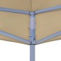 vidaXL Partyzelt-Dach 6x3 m Beige 270 g/m² vidaXL Partyzelt-Dach 6x3 m Beige 270 g/m²