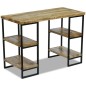 vidaXL Büroschreibtisch Mangoholz 110×50×76 cm vidaXL Büroschreibtisch Mangoholz 110×50×76 cm