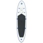 vidaXL Stand Up Paddle Surfboard SUP Aufblasbar Blau und Weiß vidaXL Stand Up Paddle Surfboard SUP Aufblasbar Blau und Weiß