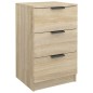 vidaXL Nachttische 2 Stk. Sonoma-Eiche 40x36x65 cm vidaXL Nachttische 2 Stk. Sonoma-Eiche 40x36x65 cm