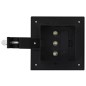 vidaXL Outdoor Solarleuchten 6 Stück LED Quadratisch 12 cm Schwarz vidaXL Outdoor Solarleuchten 6 Stück LED Quadratisch 12 cm Schwarz