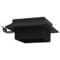 vidaXL Outdoor Solarleuchten 6 Stück LED Quadratisch 12 cm Schwarz vidaXL Outdoor Solarleuchten 6 Stück LED Quadratisch 12 cm Schwarz