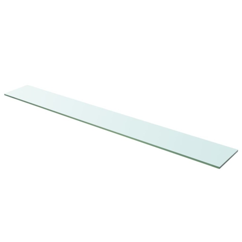 vidaXL Regalboden Glas Transparent 110 cm x 15 cm vidaXL Regalboden Glas Transparent 110 cm x 15 cm