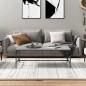 vidaXL Couchtisch Grau Sonoma 100x50x35 cm Holzwerkstoff vidaXL Couchtisch Grau Sonoma 100x50x35 cm Holzwerkstoff