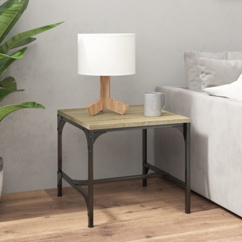 vidaXL Couchtisch Sonoma-Eiche 50x50x35 cm Holzwerkstoff vidaXL Couchtisch Sonoma-Eiche 50x50x35 cm Holzwerkstoff
