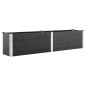 vidaXL Garten-Hochbeet 250 x 50 x 54 cm WPC Grau vidaXL Garten-Hochbeet 250 x 50 x 54 cm WPC Grau