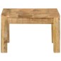 vidaXL Couchtisch 55x55x35 cm Massivholz Mango vidaXL Couchtisch 55x55x35 cm Massivholz Mango