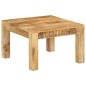 vidaXL Couchtisch 55x55x35 cm Massivholz Mango vidaXL Couchtisch 55x55x35 cm Massivholz Mango