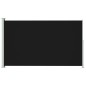 vidaXL Seitenmarkise Ausziehbar 200x300 cm Schwarz vidaXL Seitenmarkise Ausziehbar 200x300 cm Schwarz